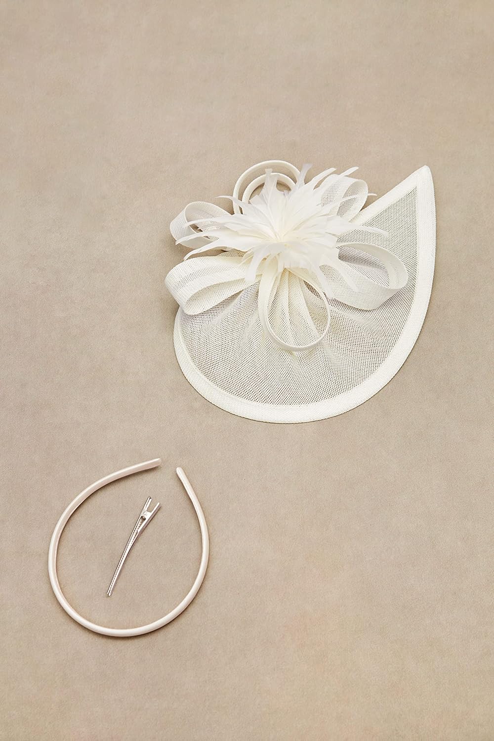 BABEYOND Tea Party Fascinator Hat for Women Kentucky Headwear Derby Pillbox Church Hat for Cocktail Wedding - Image 3