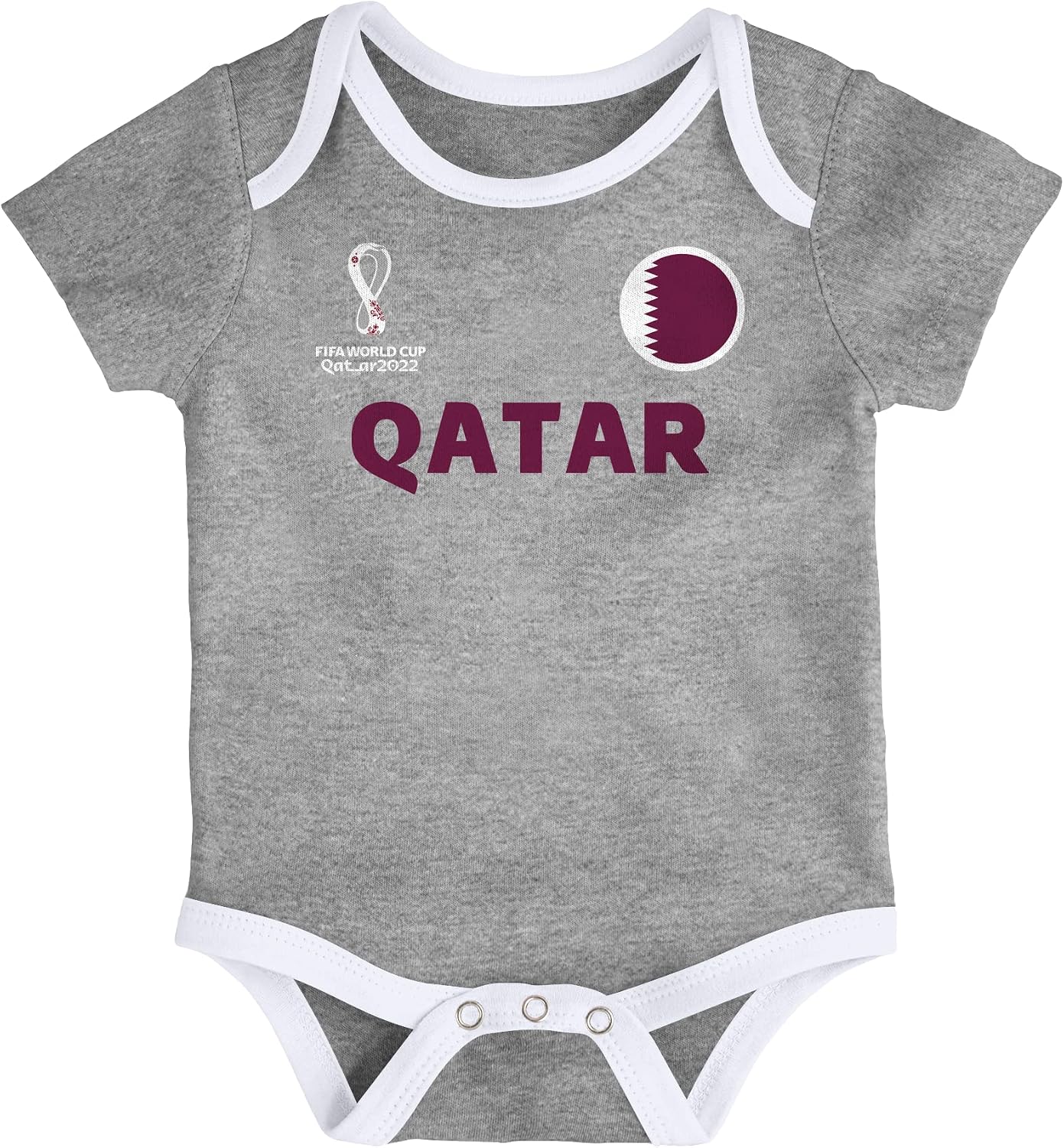 Outerstuff International Soccer Unisex Kids Fifa World Cup 3 Piece Onesie Set