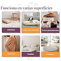 Vista 7 de SleekEZ Herramienta para desenredar y acicalar Cepillo para caballos para kit de aseo de caballos Herramienta de eliminación de pelo de mascotas