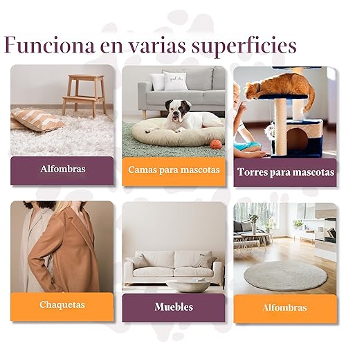 Miniatura 7 de SleekEZ Herramienta para desenredar y acicalar Cepillo para caballos para kit de aseo de caballos Herramienta de eliminación de pelo de mascotas