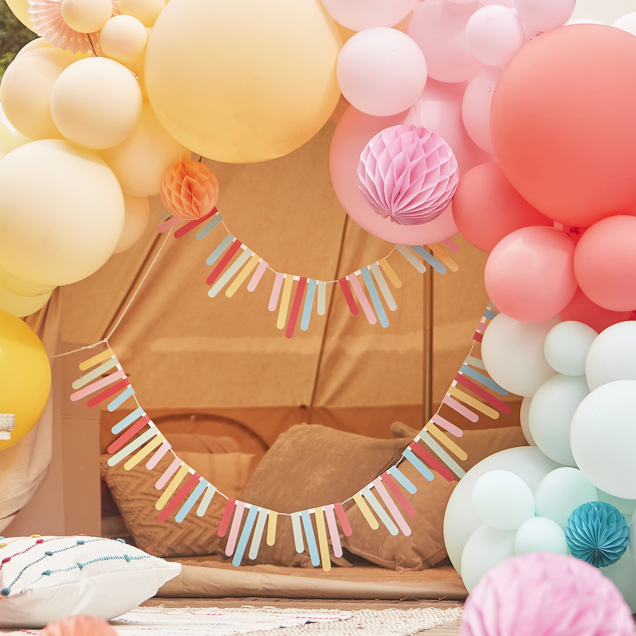 Ginger Ray „Happy Birthday“-Wimpelkette – Bunt, 3,5 M Lang, Für Die Perfekte Geburtstagsparty