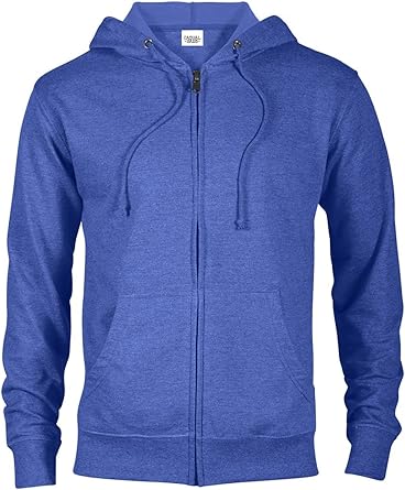 lightweight zippered sweatshirt
