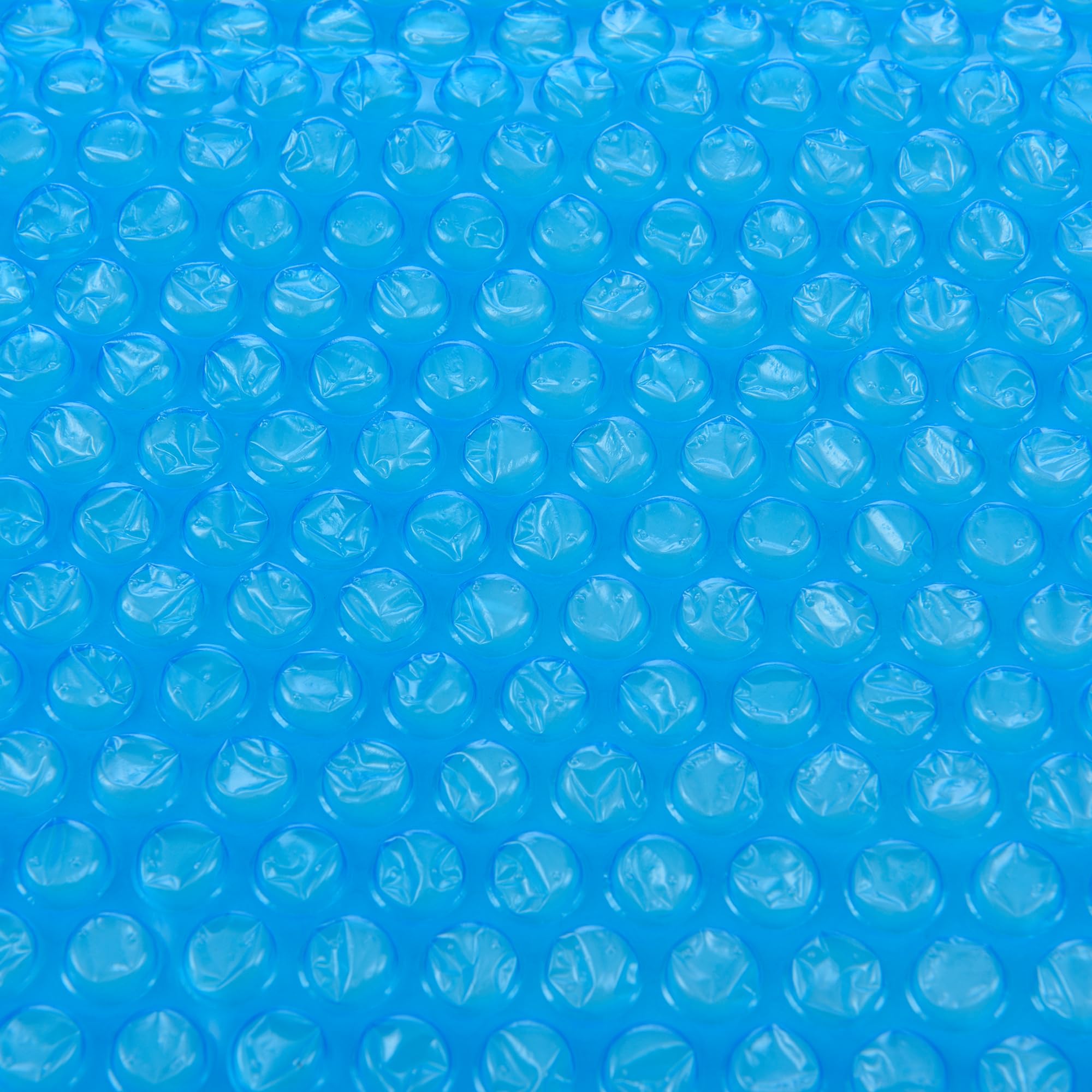 [en.casa] Bâche Solaire de Piscine Ronde Diamètre 549 cm Couverture Chauffante à Bulles Film Isolation Thermique Anti-UV Protection Polutions Salissures Épaisseur 115 µm Polyéthylène Bleu