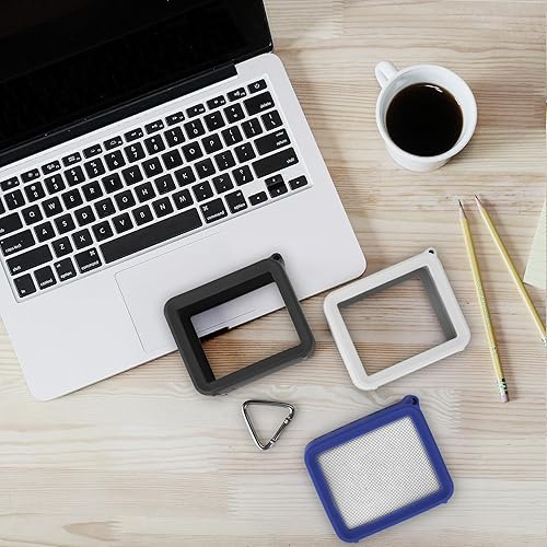 Miniatura 5 de TXEsign Funda protectora de viaje de silicona compatible con JBL GO 2 altavoz portátil Bluetooth impermeable (azul)