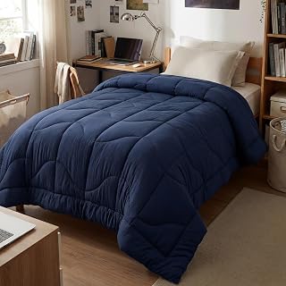 Bedsure Twin Comforter, Down Alternative Duvet Insert for All Season