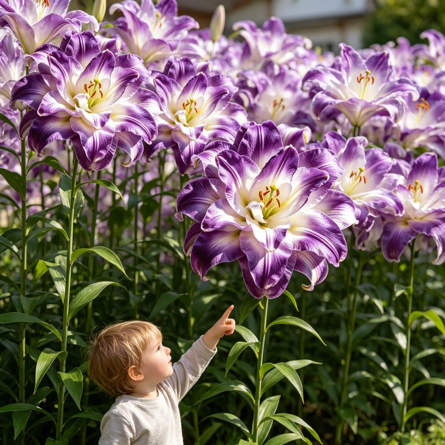 Giant Lily Seed-Aromatic,Hardy,Perennial,Excellent Display for Garden