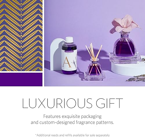 Miniatura 5 de Agraria AirEssence - Juego de difusor de flores y varillas hecho a mano, fragancia botánica para el hogar, difusor de aceite perfumado, para todas