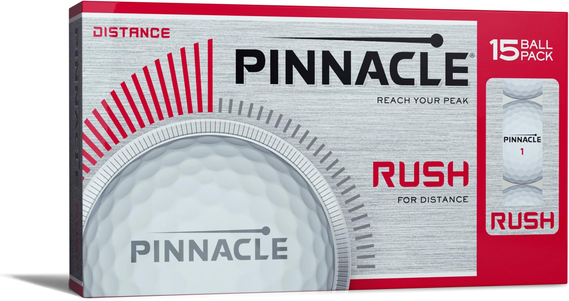 Pinnacle Rush Golf Balls White / 15 Ball Bonus Pack