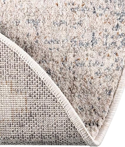 Miniatura 7 de Unique Loom Eco Southwestern Collection - Alfombra redonda de 7 pies x 7 pies, color marfil y negro