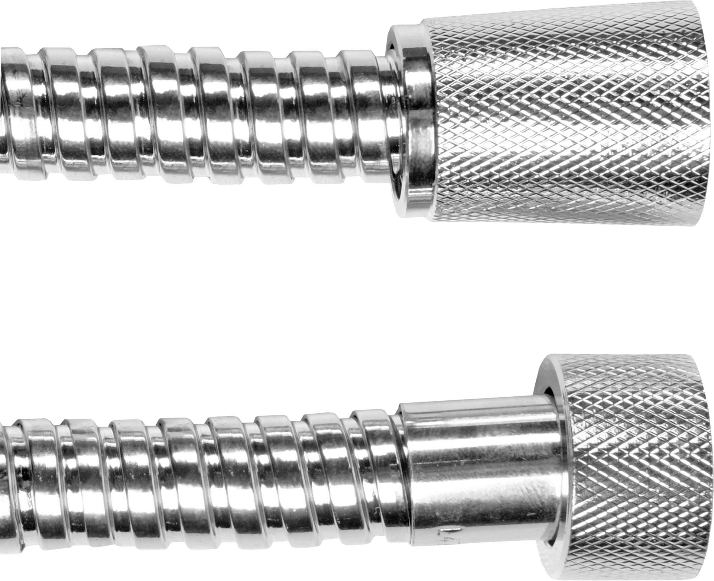 Cornat TECBW3312 - Tubo flessibile per doccia in acciaio INOX, 0,80 m, cromato