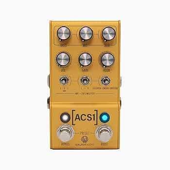 ギター Walrus audio acs1 amp simulator Walrus Audio Mako Series ACS1 Amp + Cab Simulator MKII Gold