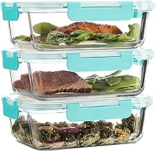 Allo Foodsafe Glass Containers With Lids, Lunch Boxes For Office, Microwave Safe Containers, Borosilicate Meal Prep Glass Food Storage Containers For Kitchen, Set Of 3, 370Ml, Transparent