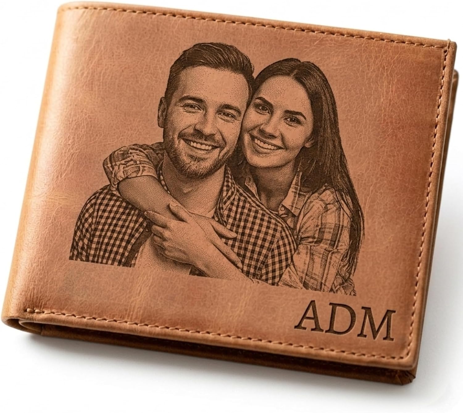 Personalized Wallet for Men Engraved with Photo – Picture Wallet Gift