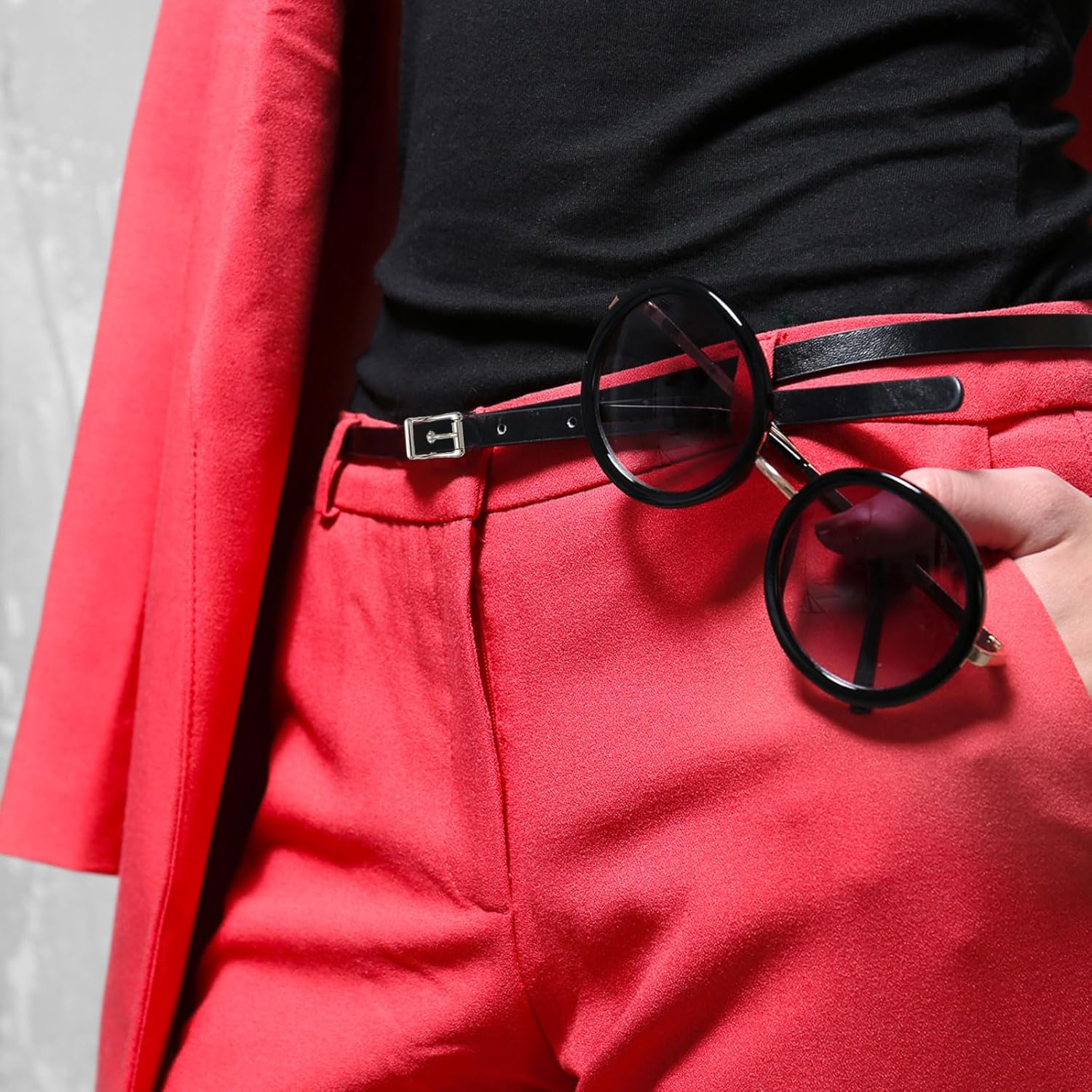 Metal Roller Buckle - Webbing Belts Center Bar Single Prong Buckle Use for Leather Bags Craft - Image 2