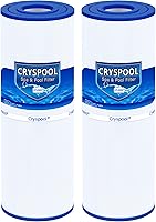Vista 1 de Cryspool® 05007 Filter Compatible with C-5374, PLBS75, R173600, 303433, 107092, 817-0015, S2/G2 Spa 75 Square Foot, FC-2971, 75 Sq. Ft Spa Filter