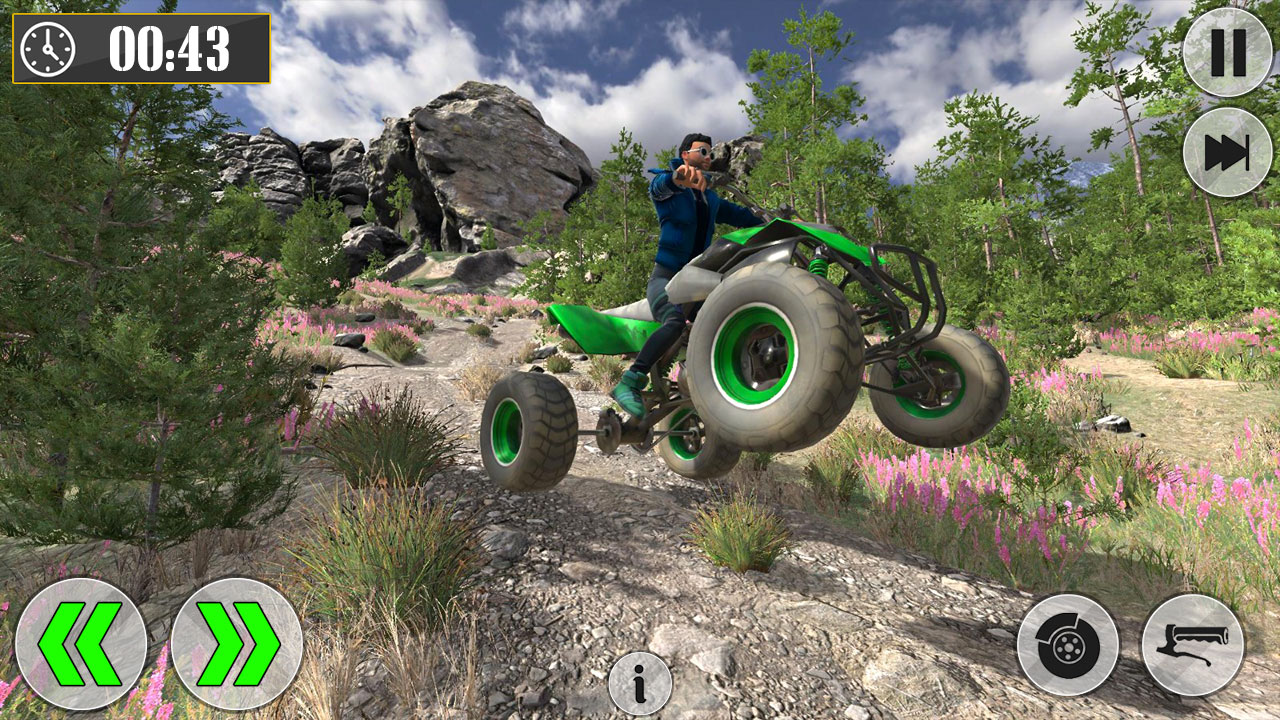 Real ATV Quad Bike Offroad Adventure Racing Kids Games App