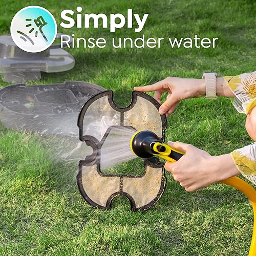 Miniatura 7 de Pleco S1 - Aspirador robótico inalámbrico para piscinas con tiempo de funcionamiento de 75-80 minutos, pequeño robot de piscina para piscinas sobre