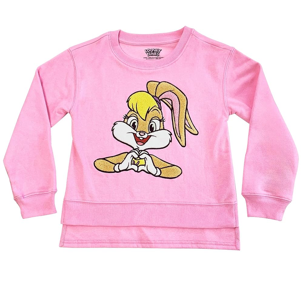 ★LANG&LU★ LUNEY BUNNY TShirtsLunney BunnyCREAM Looney Tunes Bugs Bunny & Lola Bunny White Graphic T-Shirt