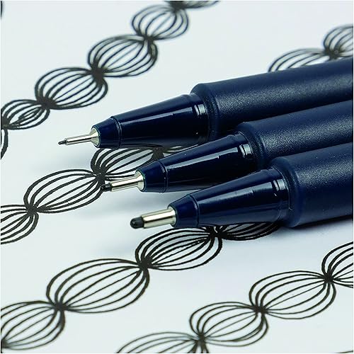 Miniatura 4 de Schneider Pictus Fineliner, cartera, 3 tamaños, tinta negra (197593)