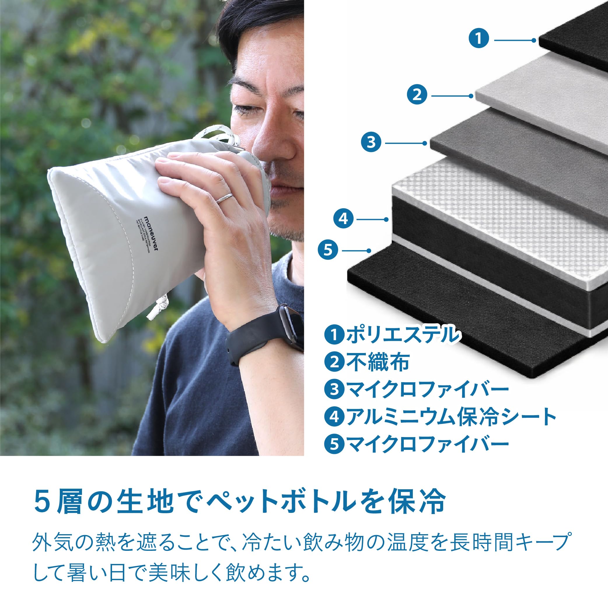 Amazon.co.jp: シービージャパン 保冷 ペットボトルケース 500ml 600ml