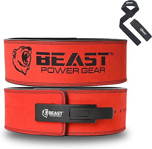Miniatura 1 de Beast Power Gear Hebilla de palanca para cinturón de levantamiento de pesas, 0.394 in, 0.512 in de grosor y correa libre de 4 pulgadas,