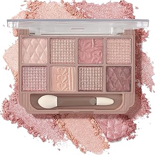 Paleta de sombra de ojos de 8 colores, sombra...