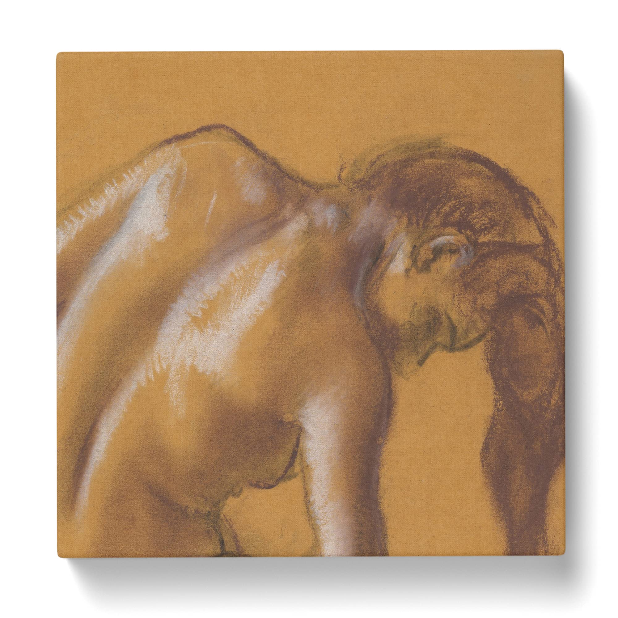 Study of a Nude Woman Vol.3 by Edgar Degas Canvas Print, Mixed, 35L x 35W cm - Image 3