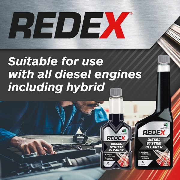 Redex Diesel Fuel System Cleaner 250ml, Diesel Additives To Remove Harmful Emissions, Maximise Performance & Increase Fuel Economy Fuel Additives For Diesel Engines, Suitable For Hybrids - 5
