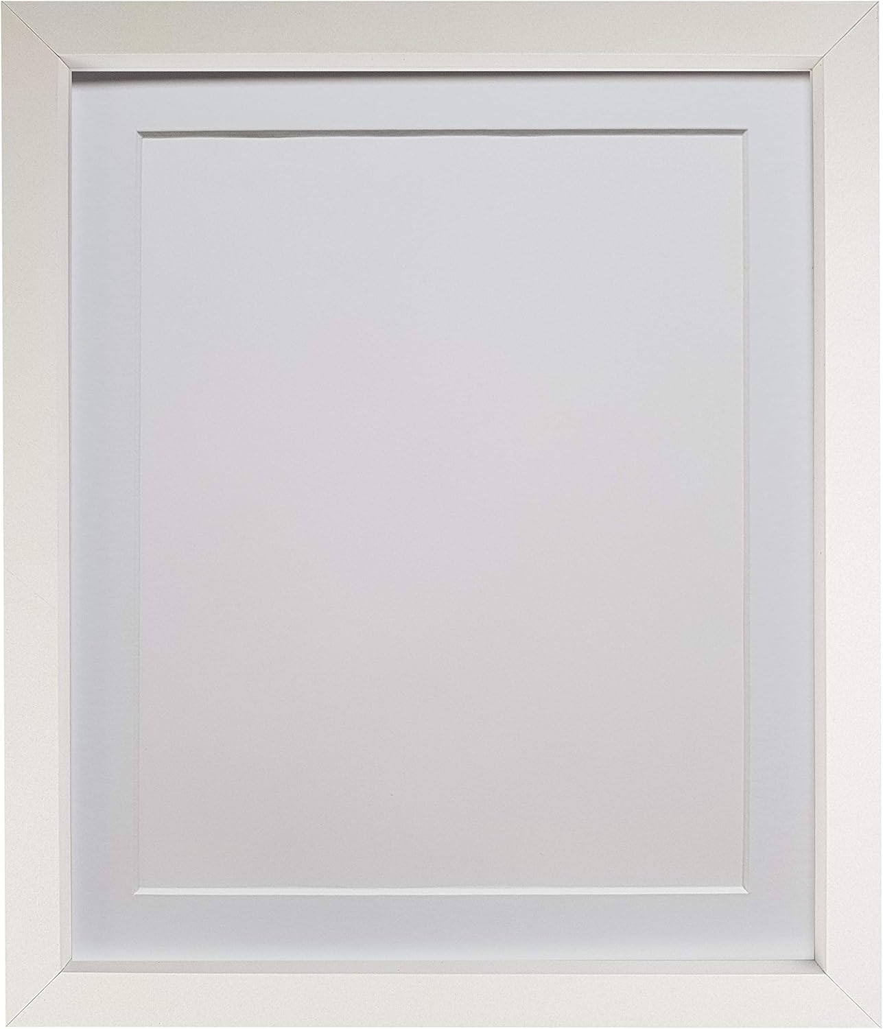 Frames and Mirrors 4 U Rio Bilderrahmen mit Passepartout weiß 18 mm