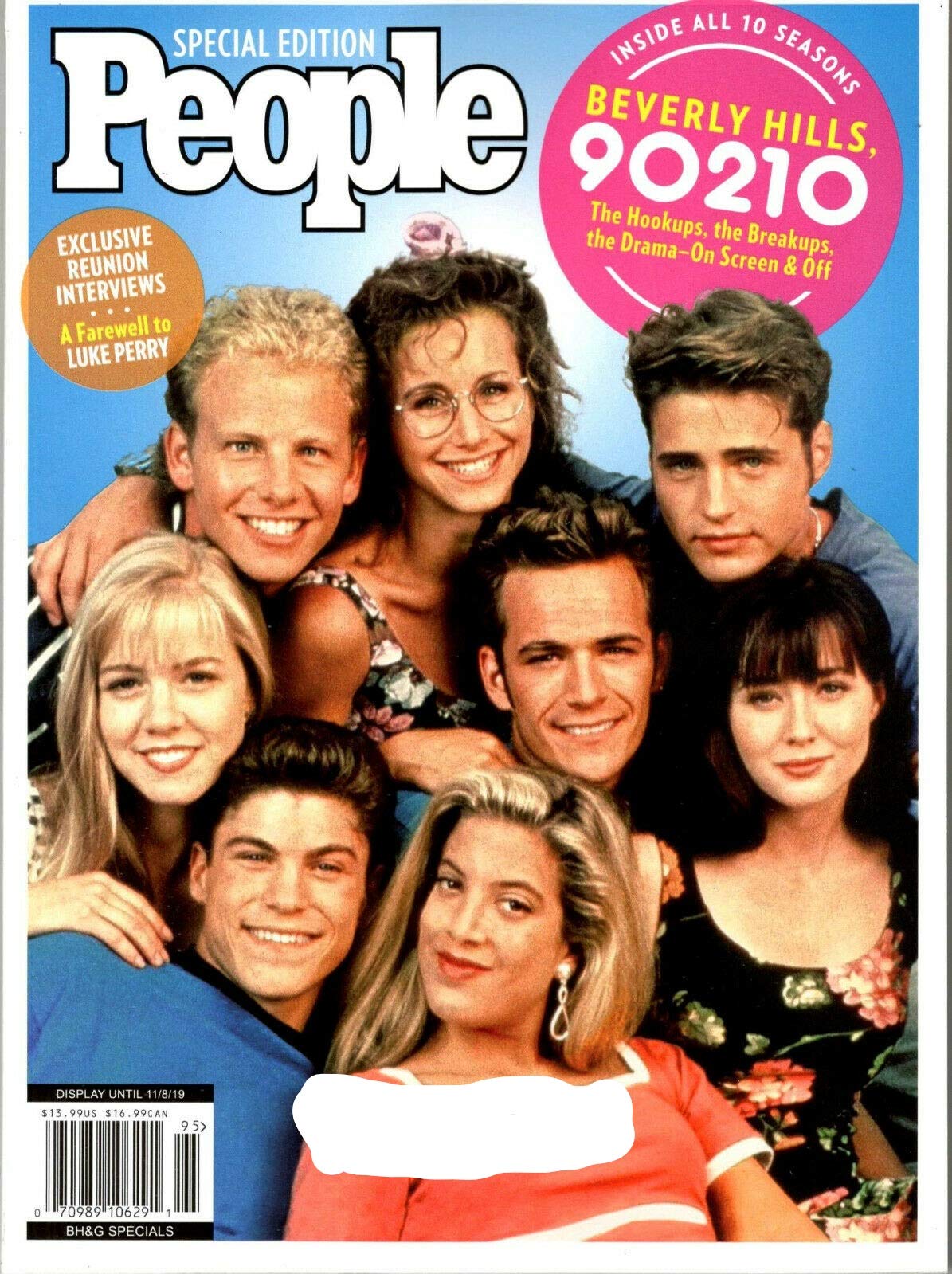 People Special Edition 2019, Beverly Hills 90210, Luke Perry, ( white MARK is Not there) Unknown Binding
