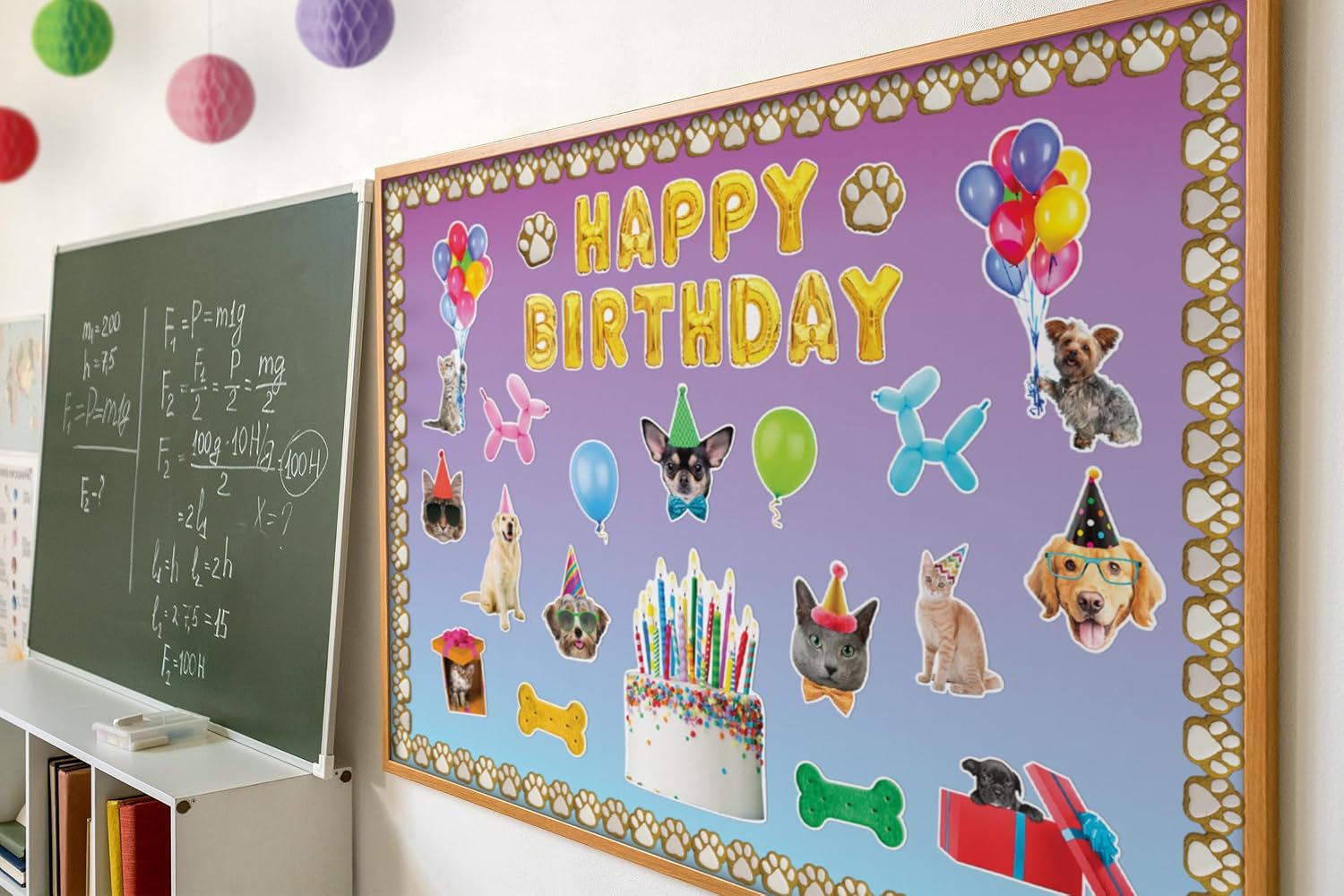 Teacher Created Resources Cats and Dogs Happy Birthday Create & Decorate Quick Kit (TCR9469) image 5