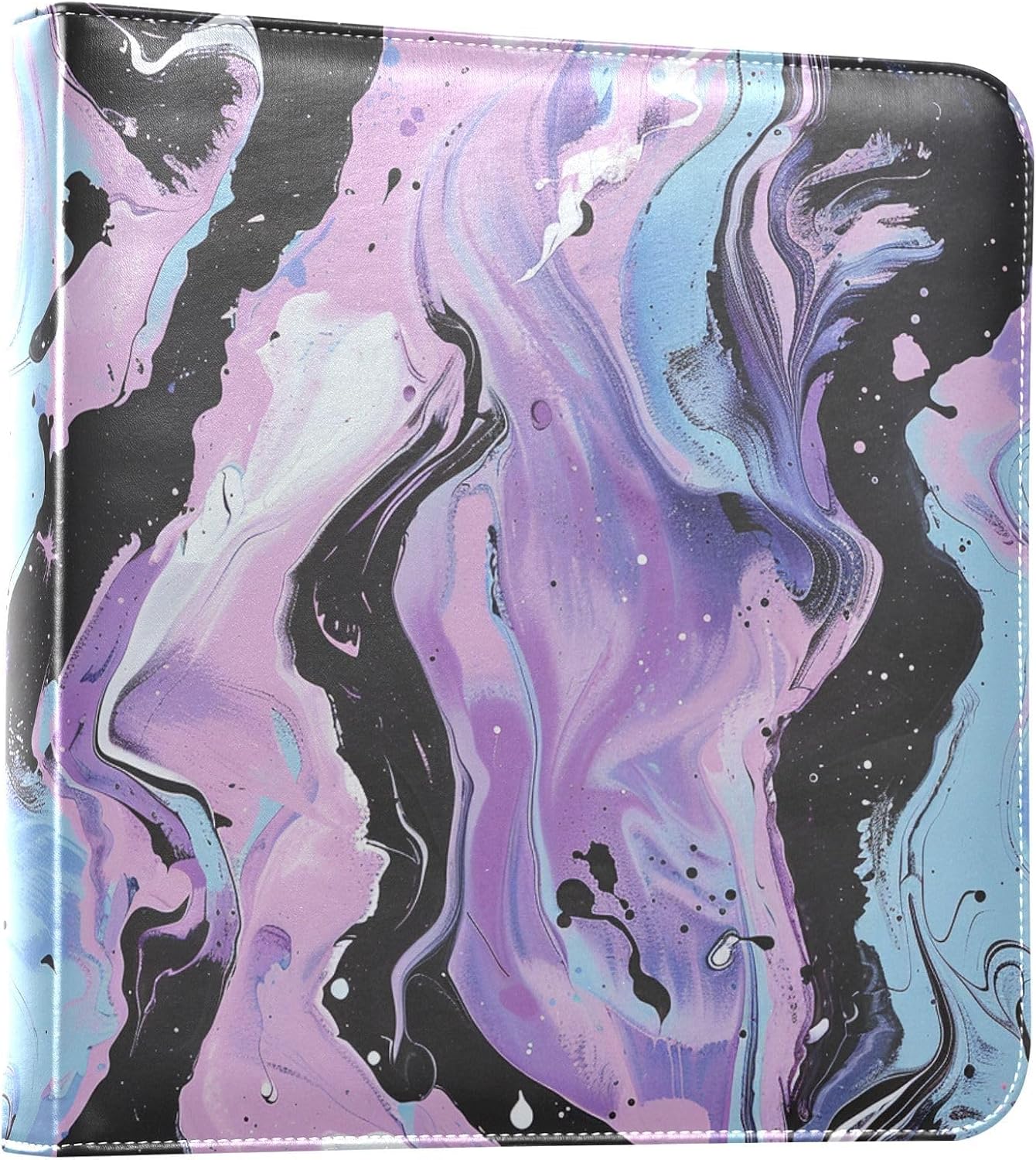 Black and Lpurple Pastel Colors Texture Photo Albums Photo Book Self Adhesive Scrapbook Photo Albums Picture Albums 4 x 6