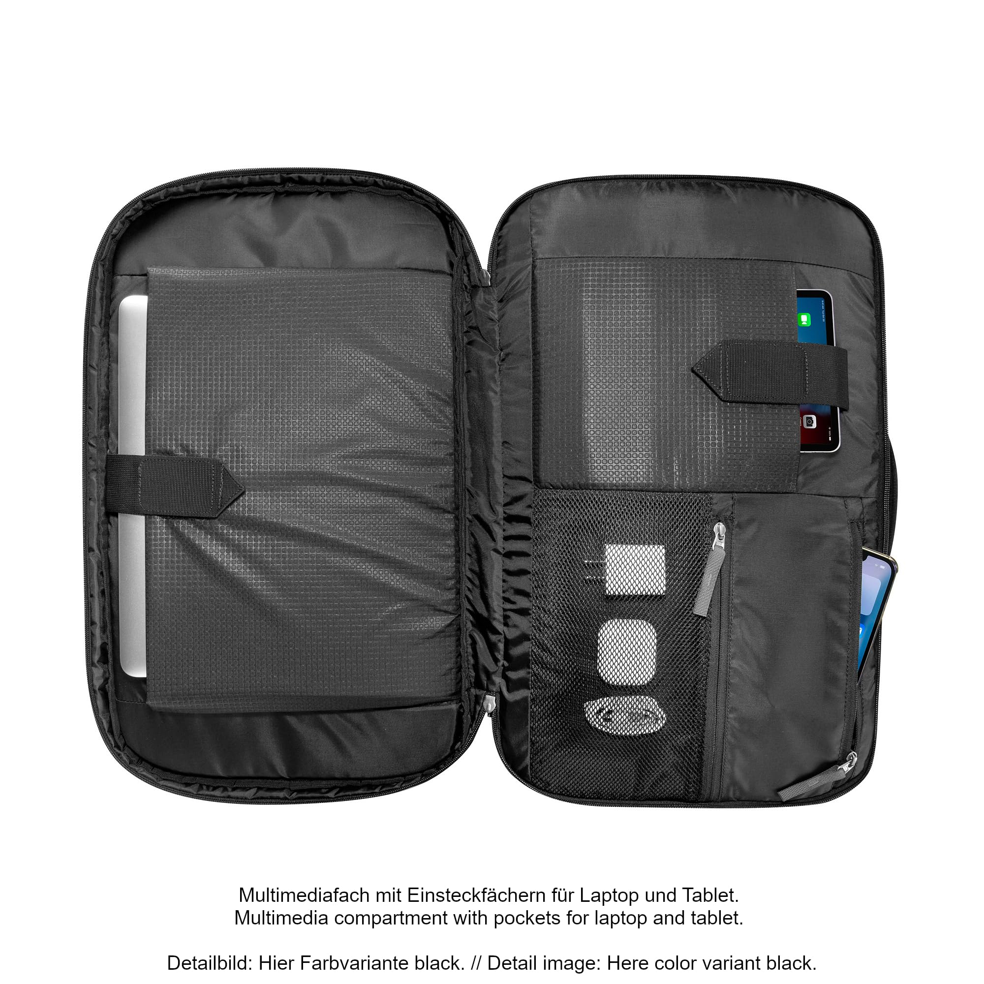 Tatonka Flightcase 40L - Handgepäck-Rucksack - 55x32x18 cm - Kofferrucksack mit abgetrennten Fächern und gepolstertem Laptopfach