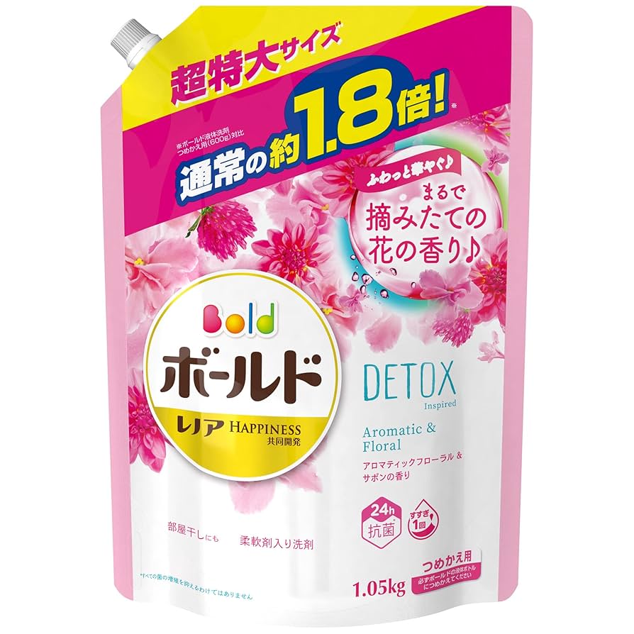 ボールド アロマティックフローラル&サボンの香り つめかえ用　超ジャンボサイズ ヨドバシ.com - ボールド ボールド ジェル アロマティック
