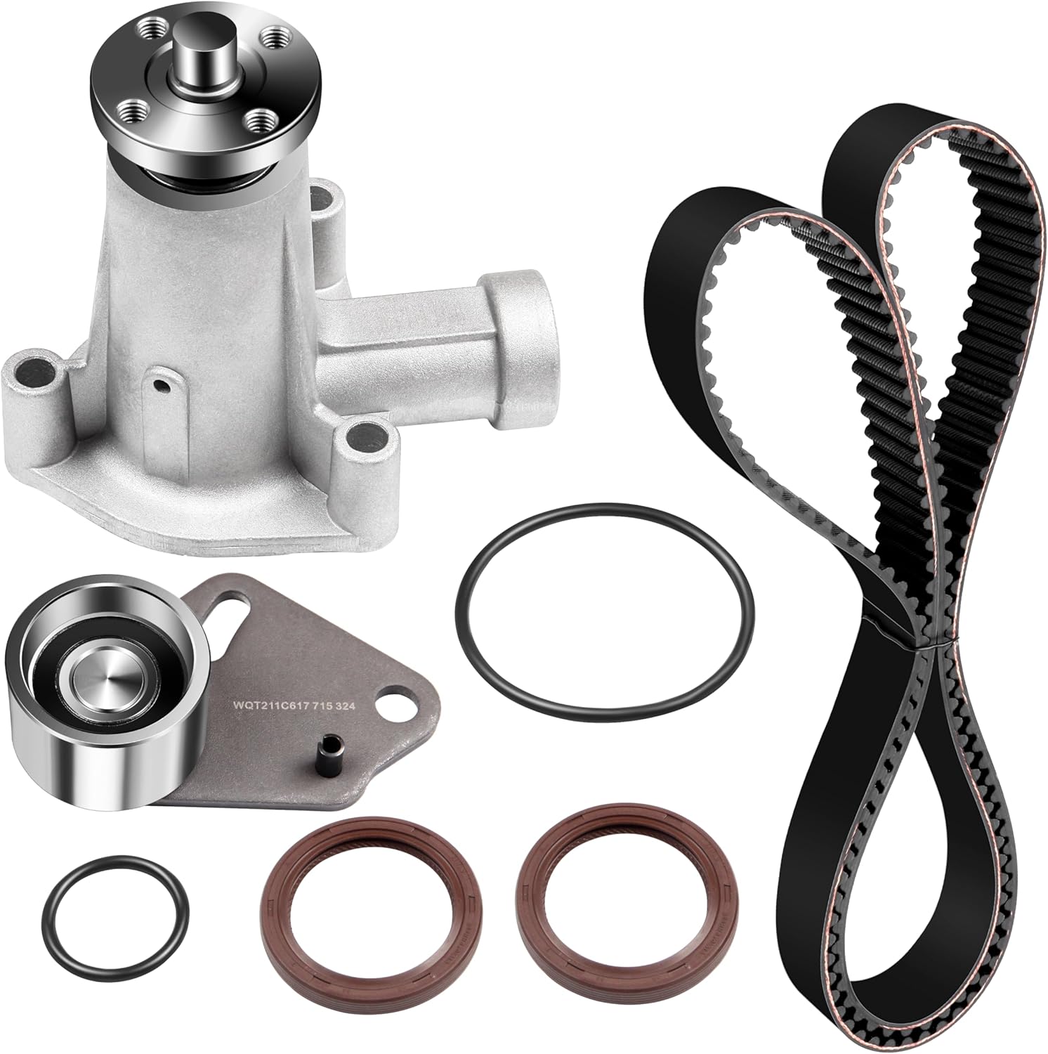 ASAPE ITM276WP Timing Belt Kit with Water Pump Fit for 1998-2001 for Ford Ranger 1995-1997 for Mazda B2300 2.3L