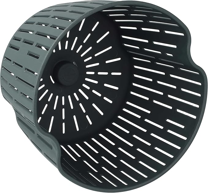 vhbw Gareinsatz kompatibel mit Silvercrest Monsieur Cuisine SKMC1200B2, SKMC1200C3, SKMC1200D4 Küchenmaschine – Garkorb Dunkelgrau vhbw Gareinsatz kompatibel mit Silvercrest Monsieur Cuisine SKMC1200B2, SKMC1200C3, SKMC1200D4 Küchenmaschine – Garkorb Dunkelgrau