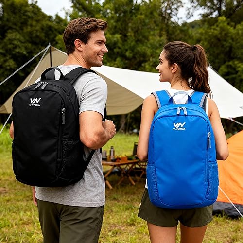 Miniatura 9 de Mochila para hombres y mujeres, 30 L, impermeable, ligera, 0.85 libras, mochila de senderismo - Mochila de nailon duradera para portátil para