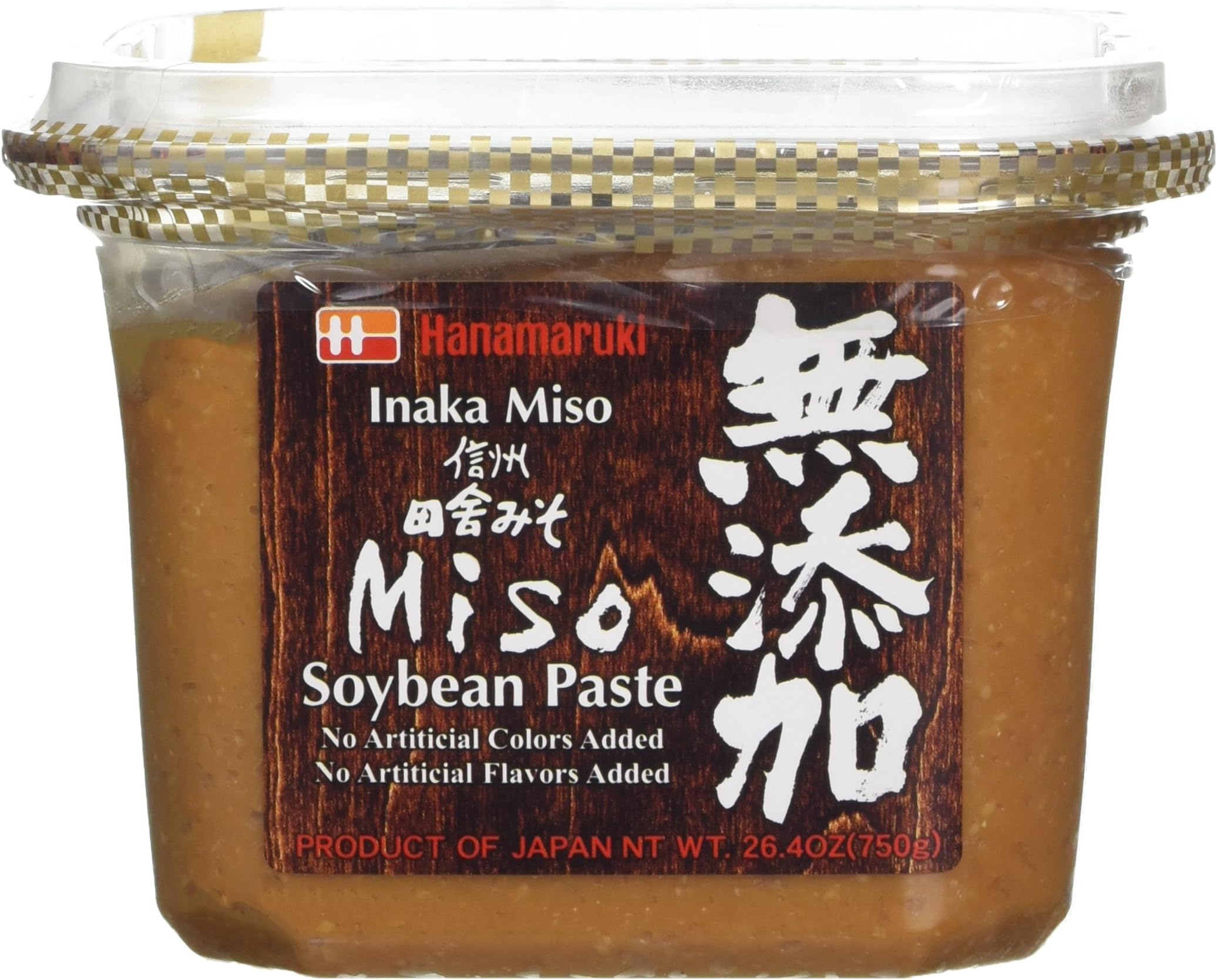 Hanamaruki Cup Mutenka Inaka Miso Paste 750 g