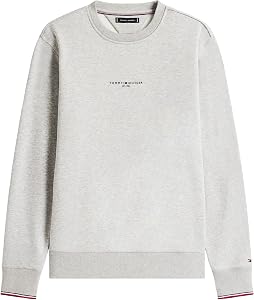 Tommy Hilfiger Sweatshirt Hombre Tipped con Cuello Redondo