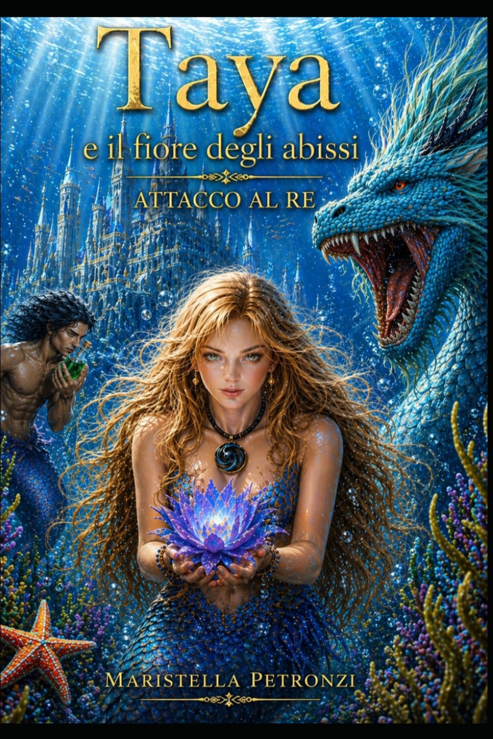 Taya e il fiore degli abissi: attacco al Re. avventura fantasy sottomarina: Libro per bambini e ragazzi
