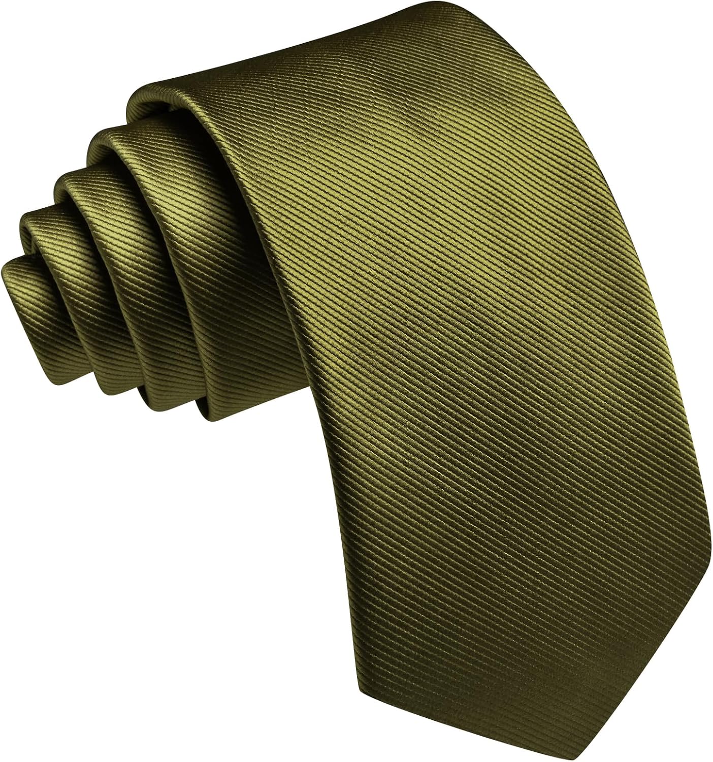 Barry.Wang Silk Men Ties Formal Stripes Necktie and Tie Clip for Wedding Party Business Fashion Classic