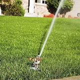 LATERN Impulse Garden Sprinkler, 360 Degree Heavy Duty Impact Lawn Sprinklers Irrigation Sprayers with Metal Spike for Watering Plants Flowers Veggies - 7
