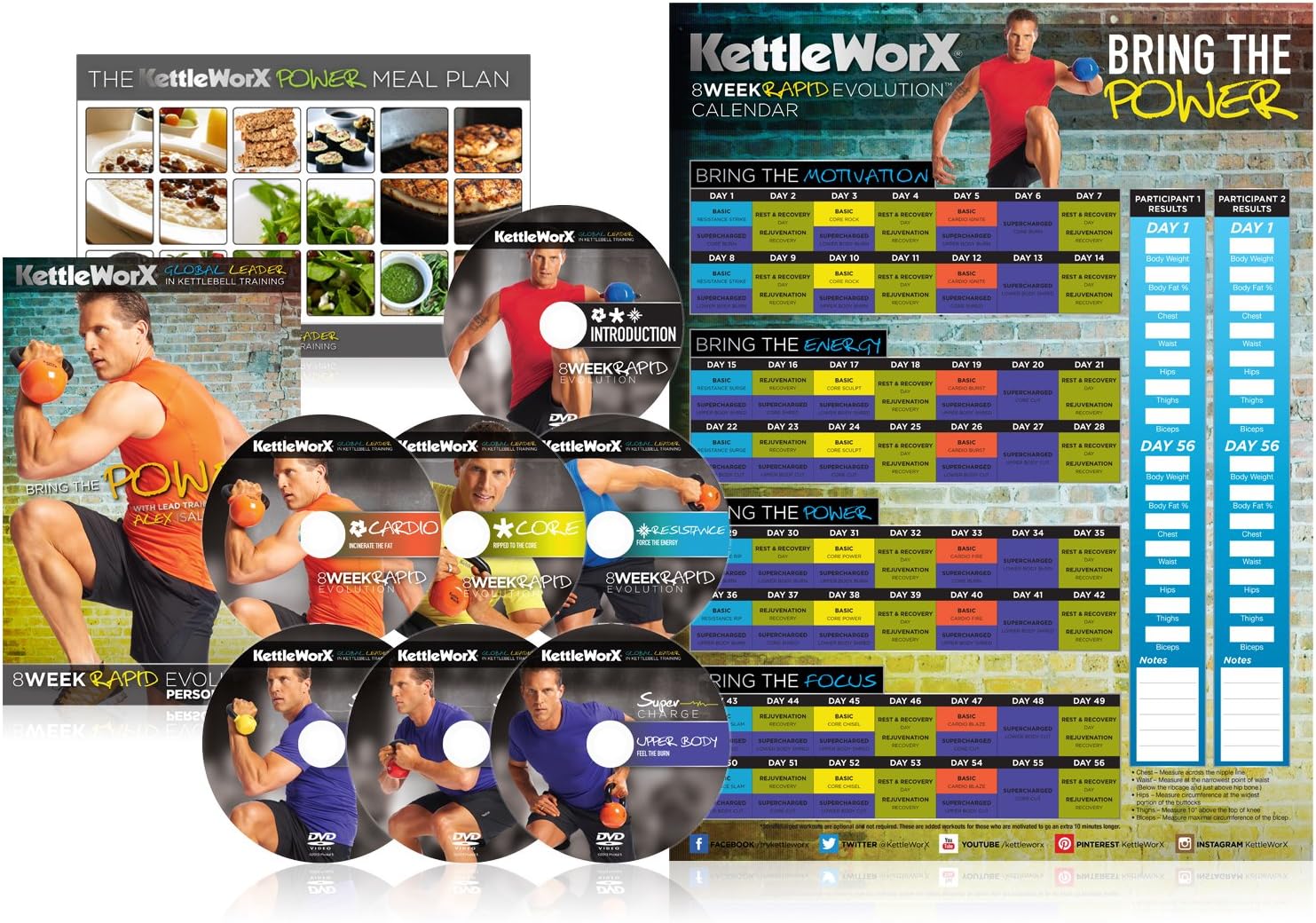 8 Week Rapid Evolution DVD Set