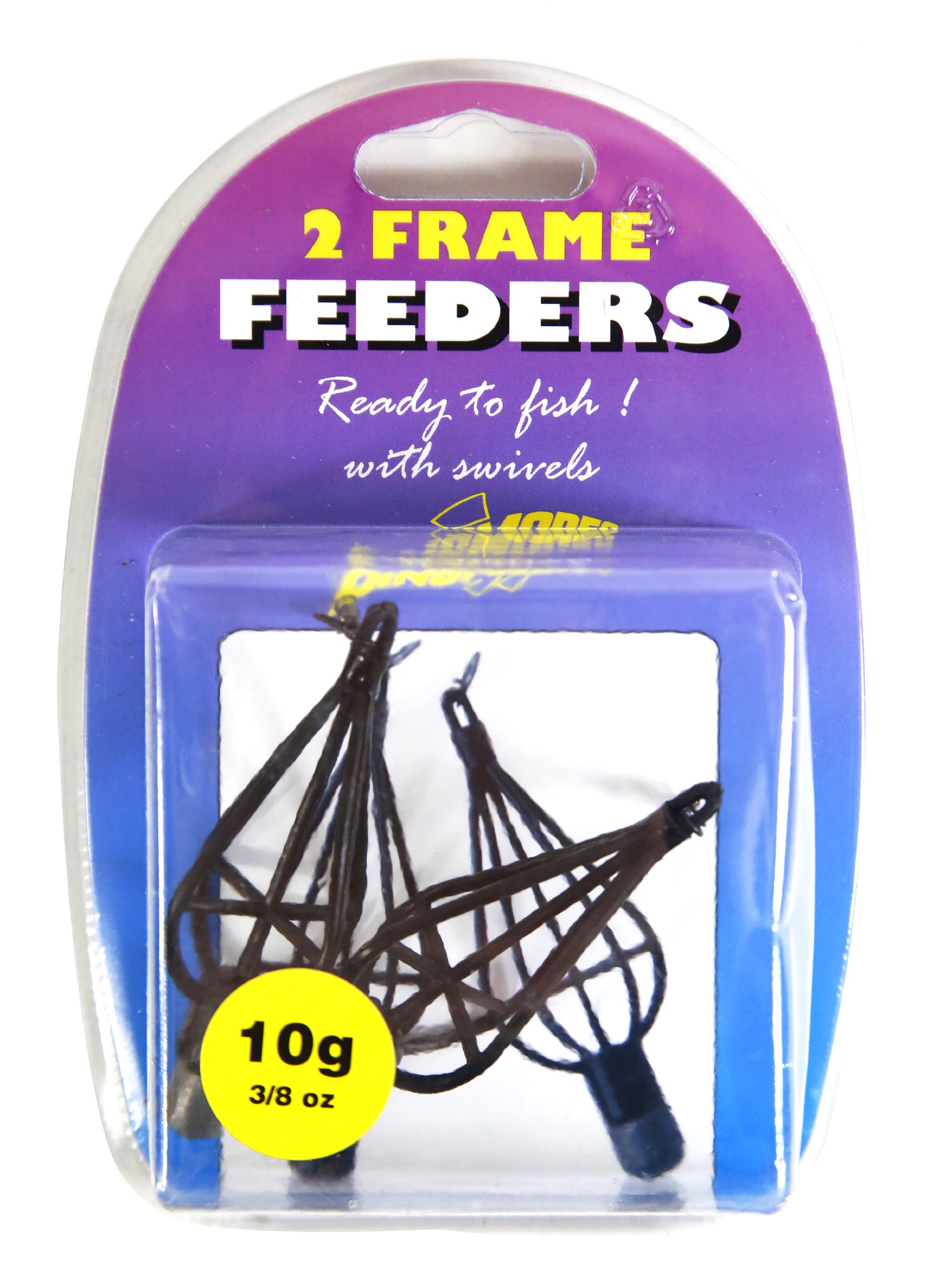 Dinsmores Small Frame Feeder (Pack of 2) - Black, 10 g