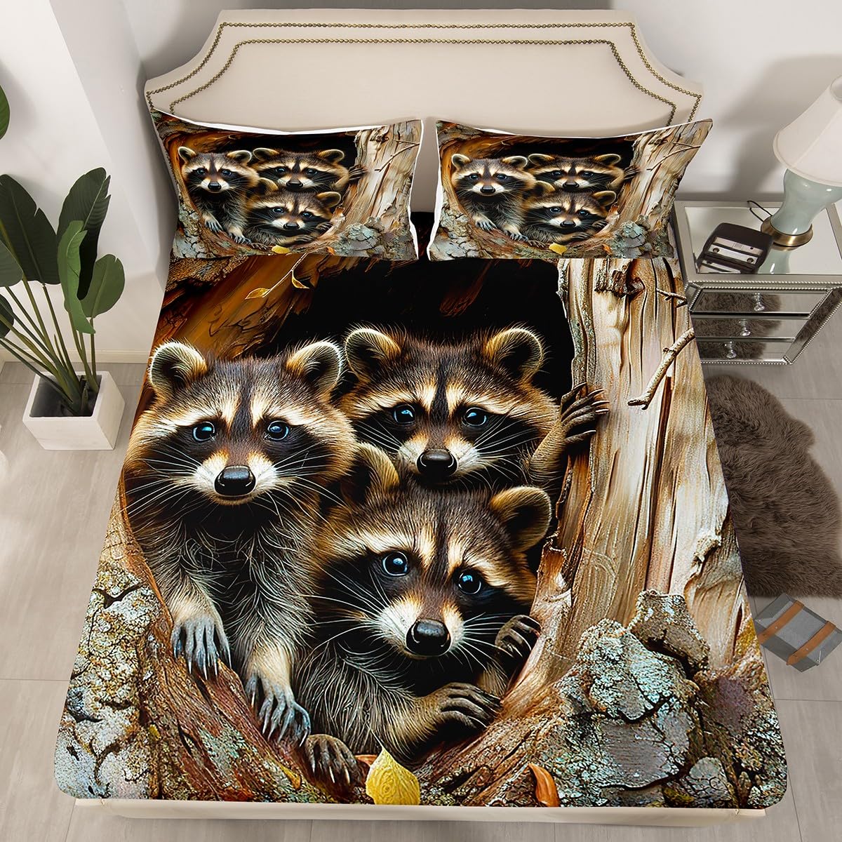 New】CRAZY RACCOON RION Roomwear Set