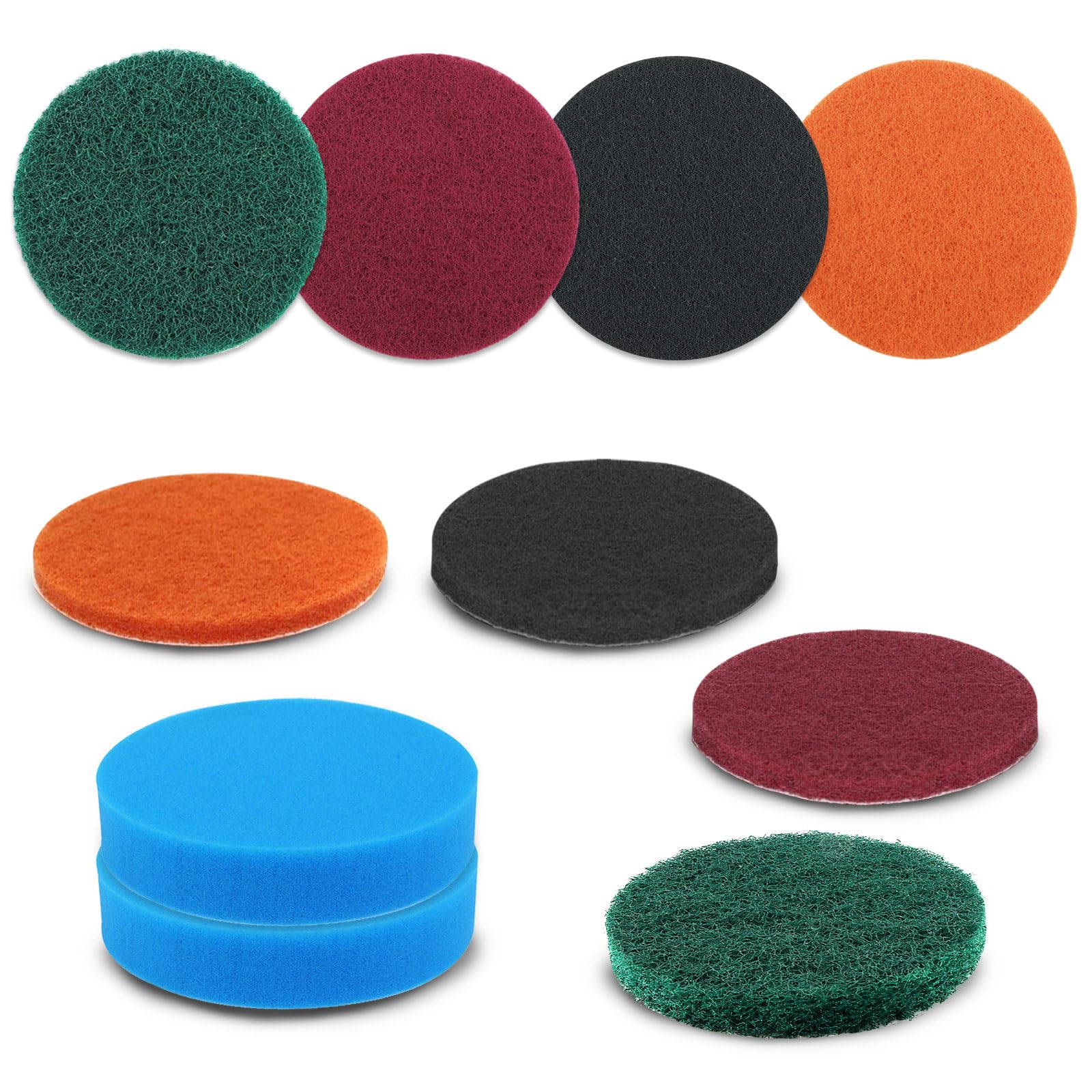 Klittenband set - 12x150mm - 10 stuks - Klittenband - Rood, Lengte: 150 mm, Breedte: 12 mm, 10