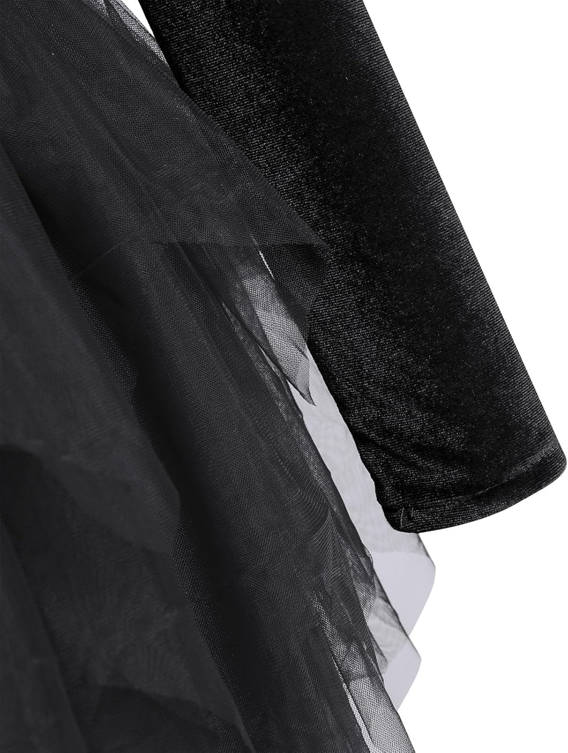 IDOPIP Toddler Baby Girls Velvet Tutu Dress Bowknot Ruffle Tulle Princess Christmas Birthday Party Dress Fall Winter Clothes - Image 5