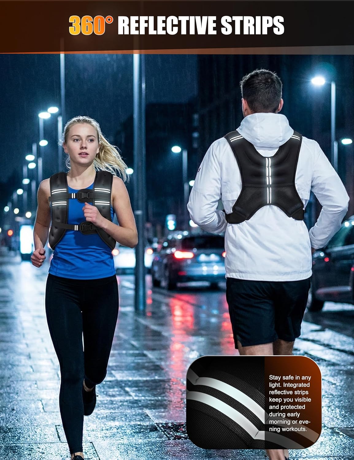 Henkelion Weighted Vest Weight Vest for Men Women Kids Weights Included, Body Weight Vests Adjustable for Running, Training Workout, Jogging, Walking