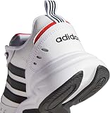 adidas Men's Strutter Shoes, Cloud White/Core Black/Active Red, 9 UK - 7