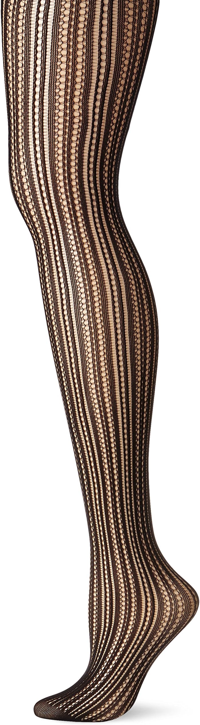 HUE Women's Vertical Openwork Net Tights